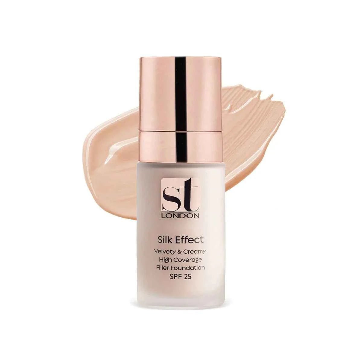 ST London – Silk Effect Foundation (High Coverage, Satin Finish)