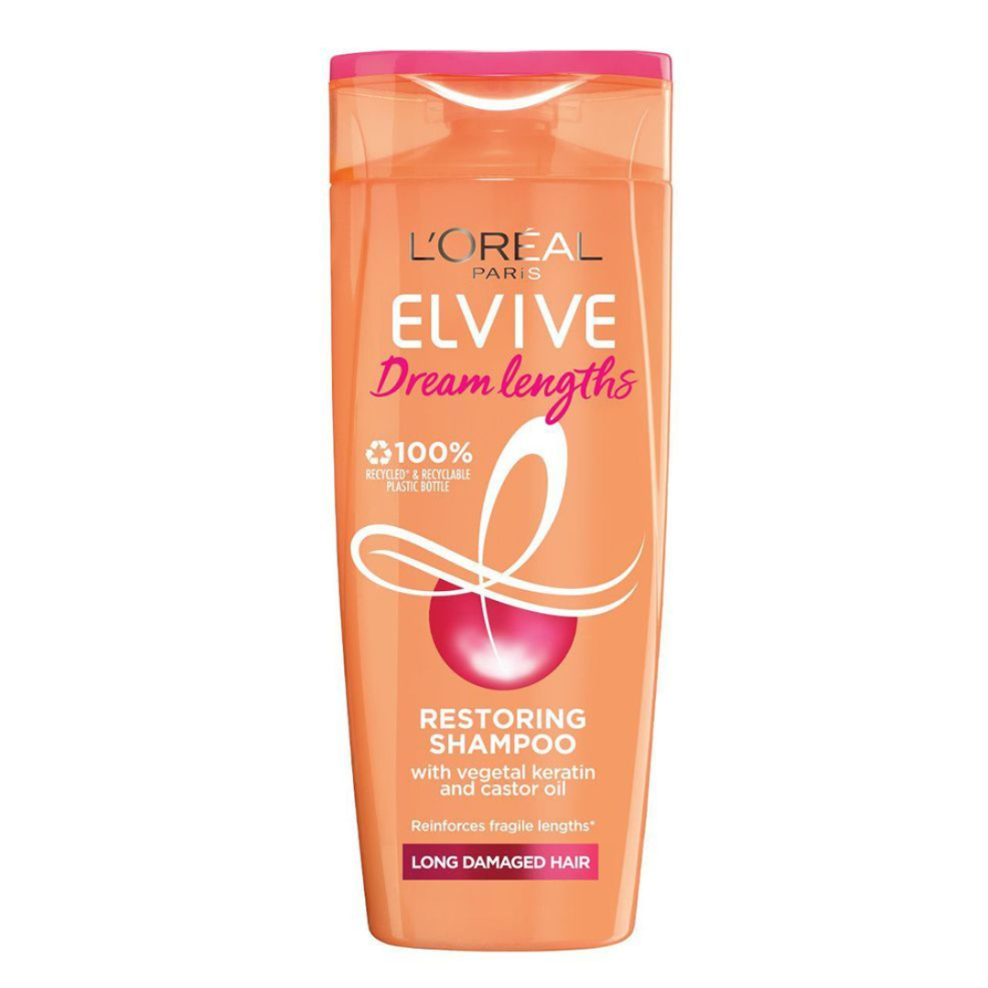 L’Oréal Paris Elvive Dream Lengths Shampoo – 400ml (Made in Europe) | Long, Healthy Hair