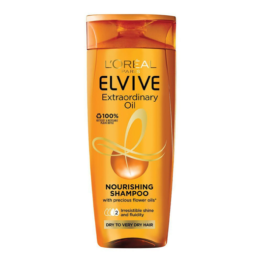 L’Oréal Paris Elvive Extraordinary Oil Shampoo – 400ml (Made in Europe) | Nourishing & Shiny Hair