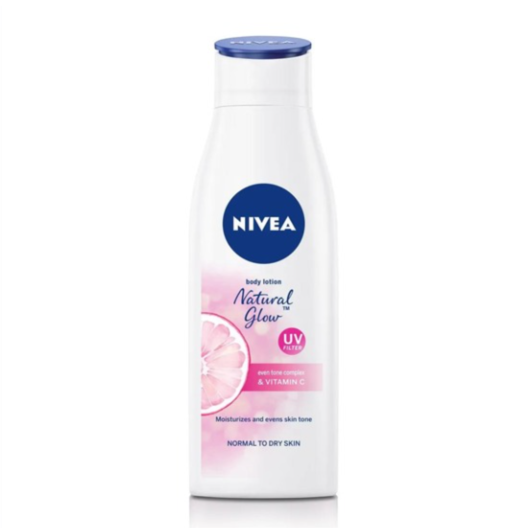 Nivea Body Lotion – Natural Glow 250ml (Made in Europe) | Radiant & Nourished Skin