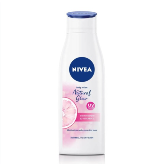 Nivea Body Lotion – Natural Glow 250ml (Made in Europe) | Radiant & Nourished Skin