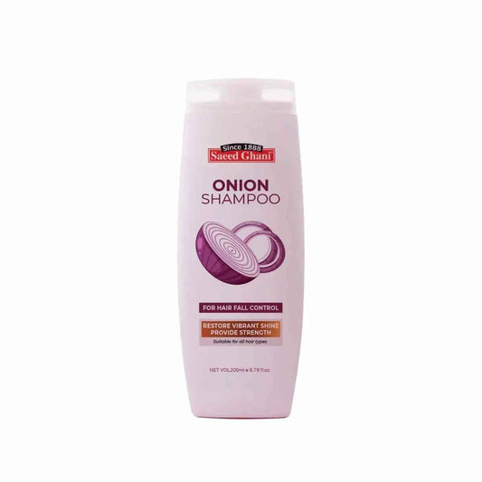 Saeed Ghani Anti Hairfall Onion Shampoo – Strengthens & Promotes Hair Growth (200ml)