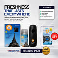 Airway Automatic Air Freshener Machine with Free Car Air Freshener & Refill – Welcome to Paris | Perfume Based Fragrance
