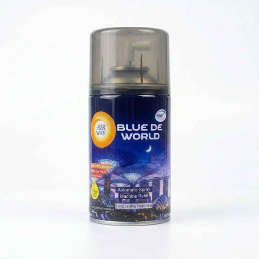 Air Way Blue De World Perfume Air Freshener Refill 250ml | Oil Based Long Lasting