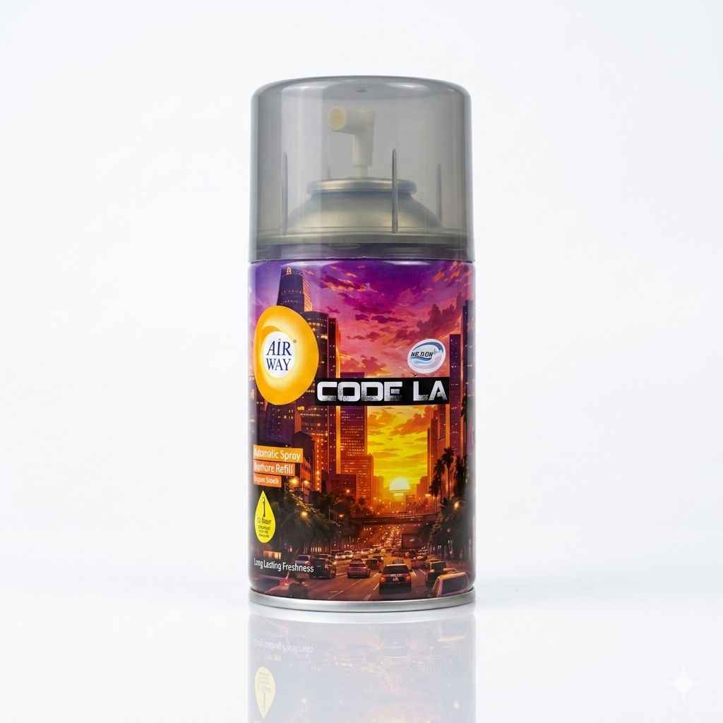 Air Way Code La Perfume Air Freshener 250ml | Oil Based Long Lasting Luxury Fragrance