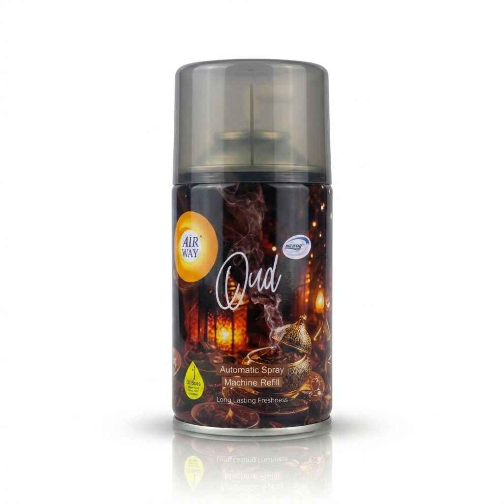 Air Way Oud Perfume Air Freshener 250ml | Long Lasting Refill Made in Turkey
