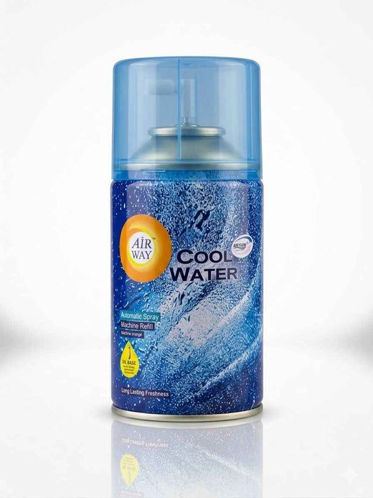 Air Way Cool Water Air Freshener 250ml | Long Lasting Refill Made in Turkey