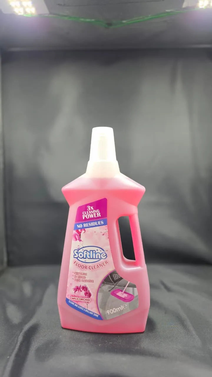 Softline Floor Cleaner – Wild Orchid 900ml | 3x Cleaning Power, No Residues