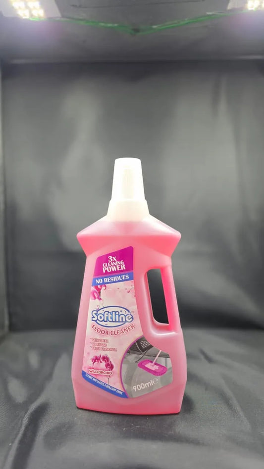 Softline Floor Cleaner – Wild Orchid 900ml | 3x Cleaning Power, No Residues