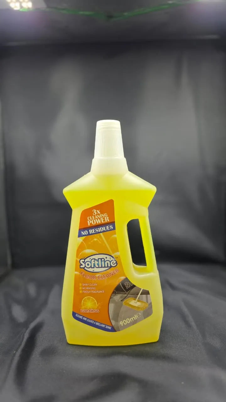 Softline Floor Cleaner Lush Citrus 900ml yellow bottle