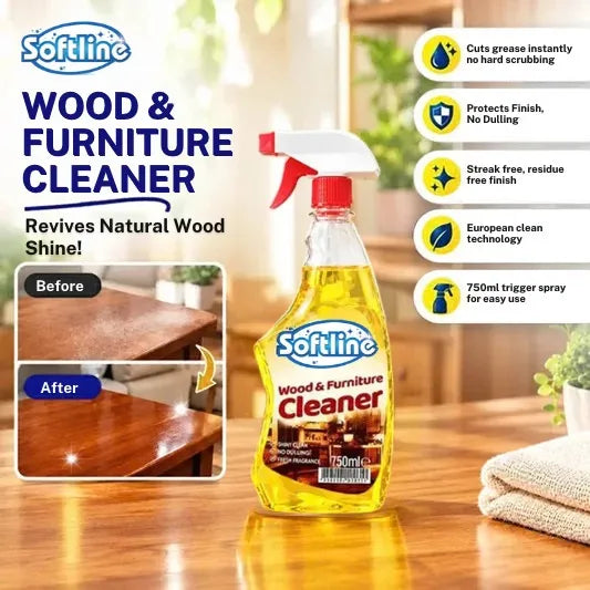 Softline - Trigger - Wood Furniture Cleaner - 750ml | Made In Turkey