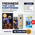 Airway Automatic Air Freshener Machine with Refill+Free Car Air Freshener  Bakhour | Oil Based Fragrance