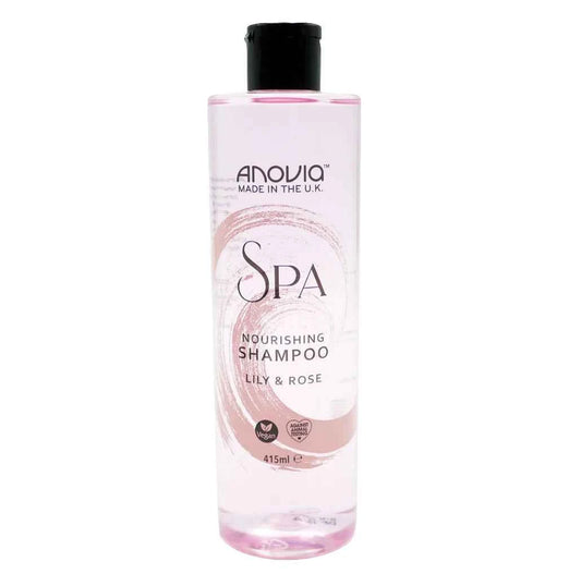 Anovia Spa Lily & Rose Shampoo – Softness & Shine Formula (Imported from UK, 415ml)