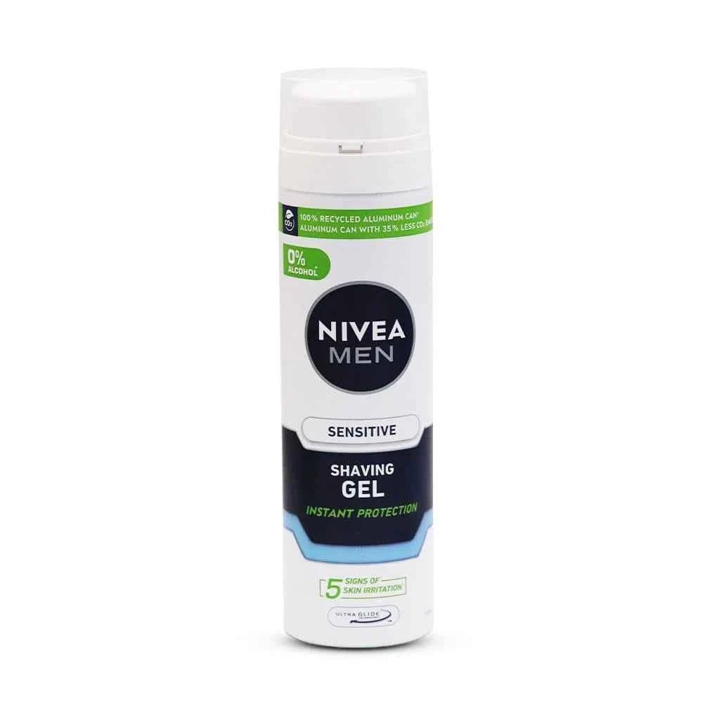Nivea Men Shaving Gel – 200ml (Made in Europe) | Smooth & Comfortable Shave