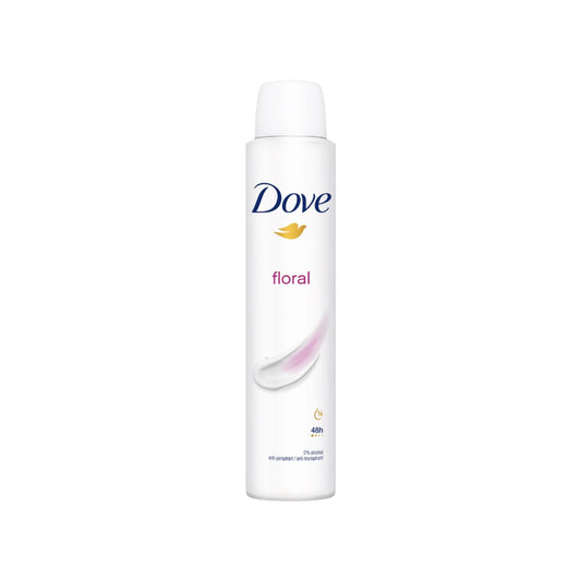 Dove Floral Antiperspirant Deodorant Spray – 200ml | 48-Hour Protection with ¼ Moisturising Cream | Alcohol-Free