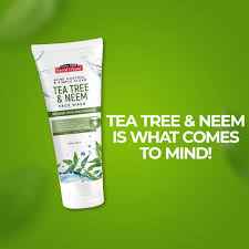 Saeed Ghani Tea Tree & Neem Face Wash 60ml – Anti-Acne & Oil Control Cleanser