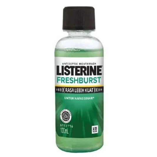 Listerine Cool Mint Mouthwash 100 ml – Antiseptic, 99.9% Germ‑Killing | Fresh Breath & Healthy Gums – ukbay.pk