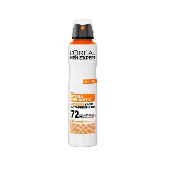L’Oreal Men Expert Hydra Energetic Body Spray 250ml – Made in Europe