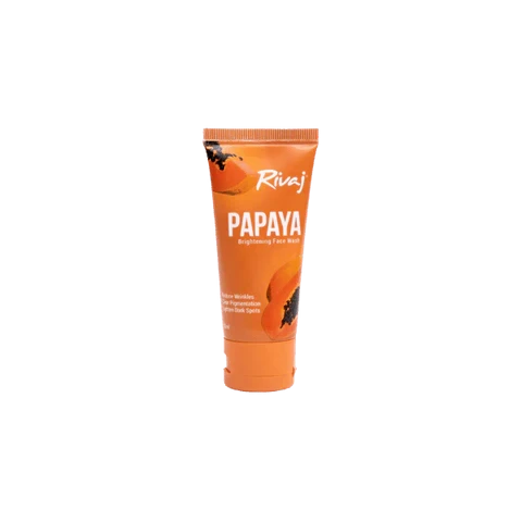 Rivaj Papaya Face Wash – 100ml | Brightening & Gentle Daily Cleanser